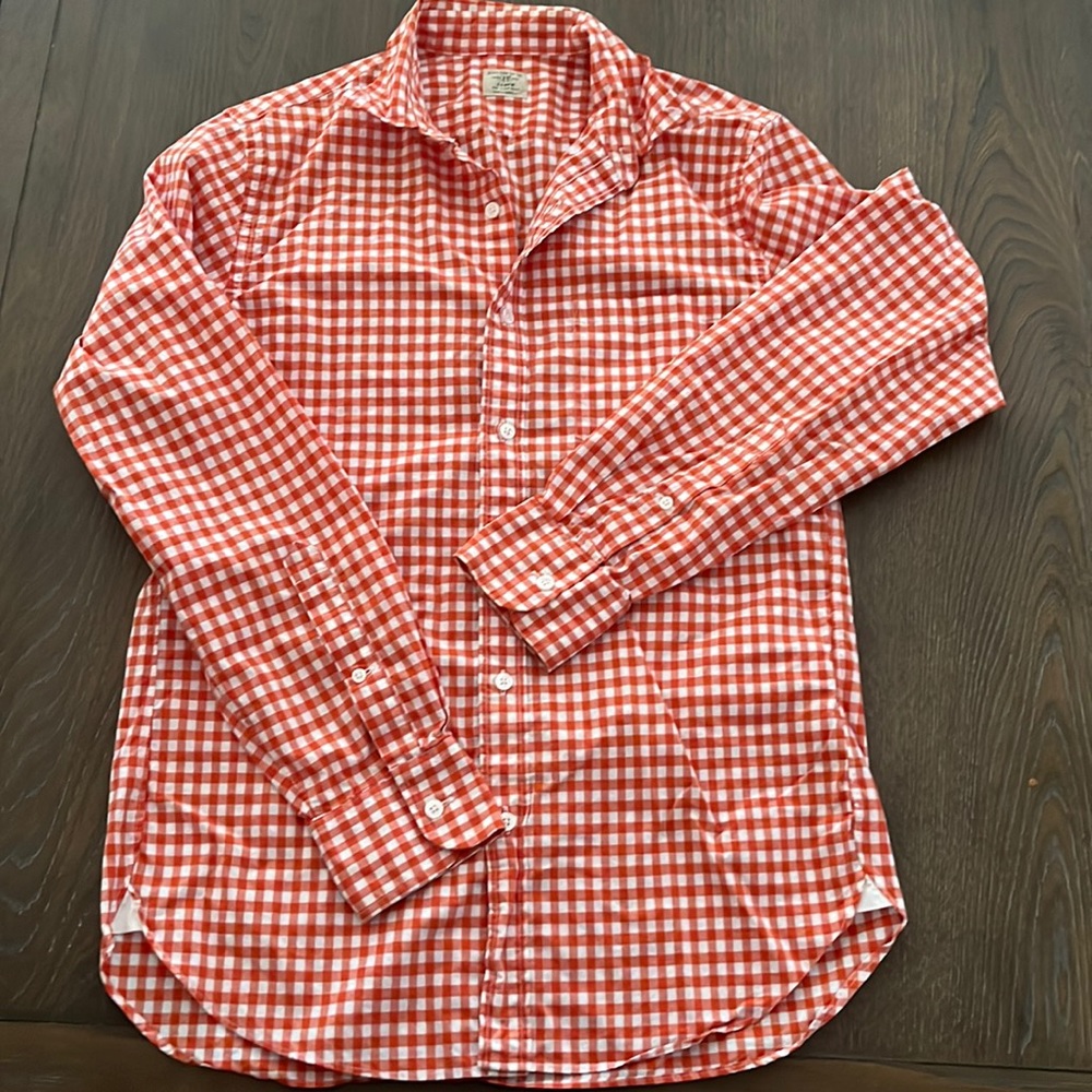 J.Crew Gingham button down